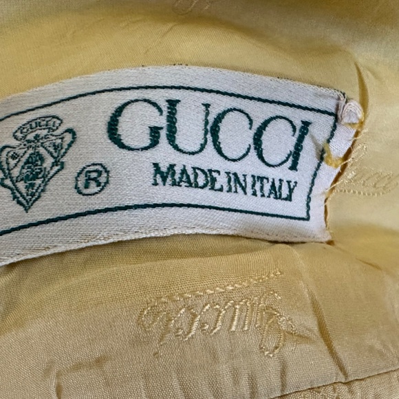 Vintage 70s GUCCI Resort Summer linen Jacket men's blazer Made in Italy. - Picture 4 of 8